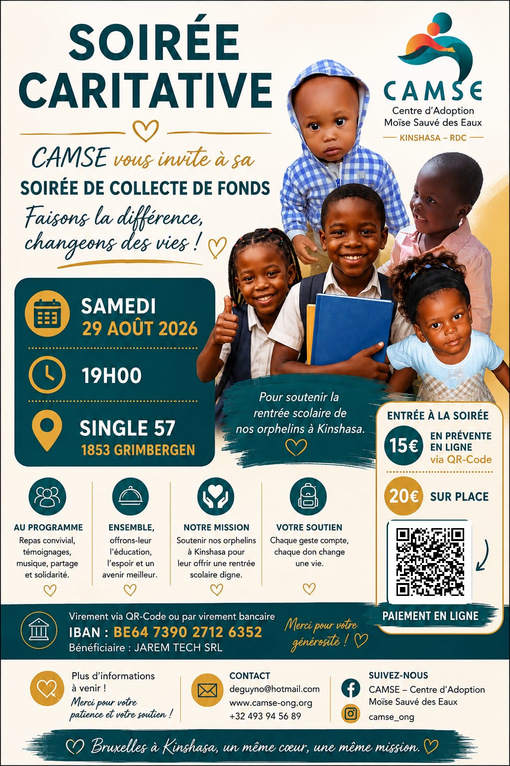 Soirée caritative
